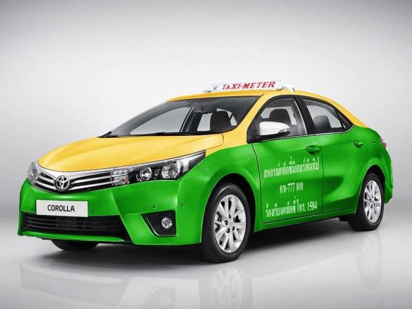 แท็กซี่ Toyota Altis